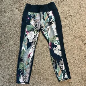 Athleta medium floral leggings.
